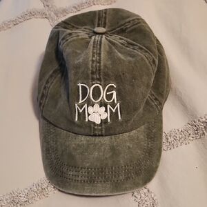 Dog Mom Olive Grey Green Cap David And Young